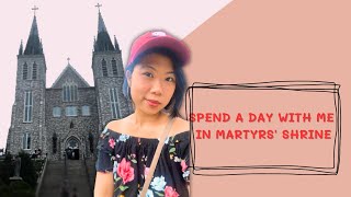 Spend a day with me in Midland Church Martyrs Shrine I Sainte Marie Among the Huron [upl. by Ydwor]