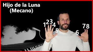 Mecano  Hijo de la luna Piano [upl. by Atinit]