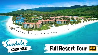 Sandals South Coast Jamaica  Full Resort Walkthrough Tour amp Review 4K  All Public Spaces  2021 [upl. by Julietta]