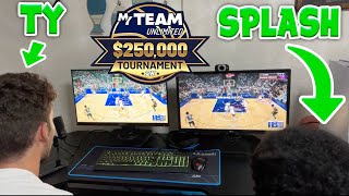 I FLEW TO FLORIDA TO PLAY SPLASH IN PERSON IN NBA 2K22 MyTEAM MATCHUP BETWEEN 250K CHAMPIONS [upl. by Maitland]