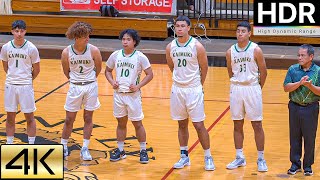 Kaimuki vs Aiea  OIA D2 Championship  Hawaii High School Basketball basketball kaimuki aiea [upl. by Llebiram]