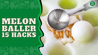 15 Creative Ways To Use Melon Baller Scoop [upl. by Burleigh]