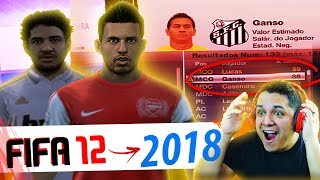 Simulei no FIFA 12 até o ANO DE 2018 Bizarro DEMAIS FIFA EXPERIMENTO 🔥 [upl. by Donn]