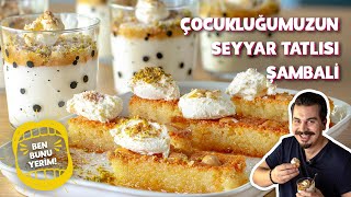 Çocukluğumuzun Seyyar Tatlısı Şambali Tarifi  BenBunuYerim 6 [upl. by Kamilah253]