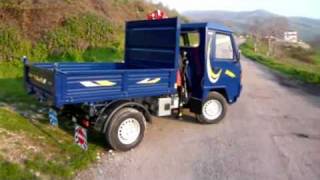 COMACA  Transporter PANTERA 4wd demo in Caggiano Italy [upl. by Attelliw]