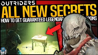 Outriders New Horizon All New Expedition Secrets amp How To Get Guaranteed Legendary amp All New Weapons [upl. by Alleda581]