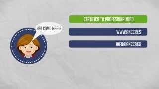 CERTIFICADO DE PROFESIONALIDAD  MARÍA TIENE UNO [upl. by Uehttam]