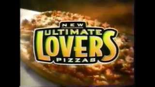 2001 Pizza Hut Ultimate Lovers Pizza Commercial [upl. by Kennie913]