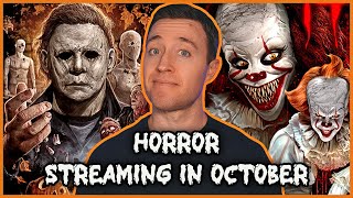 8 MASSIVE Horror Movies Coming to Streaming October 2024 [upl. by Azila]