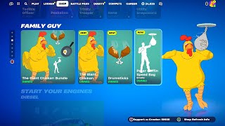 NEW Family Guy Giant Chicken Emote [upl. by Egwin457]