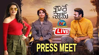 Radhe Shyam Movie Press Meet LIVE  Prabhas  Pooja Hegde  NTV ENT LIVE [upl. by Iredale]