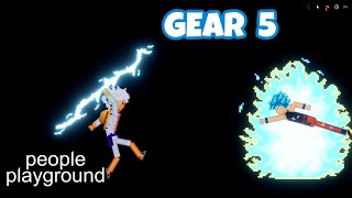 PIECE PLAYGROUND  NEW ABILITIES AND GEAR 5  PEOPLE PLAYGROUND [upl. by Eenat]