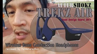 Aftershokz Trekz Air รีวิว Bone Conduction Headphones [upl. by Acinorrev449]