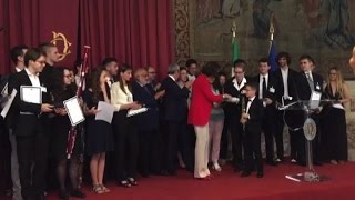 Festa della Musica Boldrini premia i giovani musicisti [upl. by Orpha]