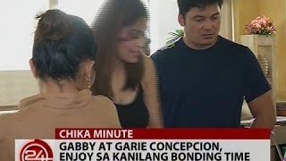 24 Oras Gabby at Garie Concepcion enjoy sa kanilang bonding time [upl. by Wilser]