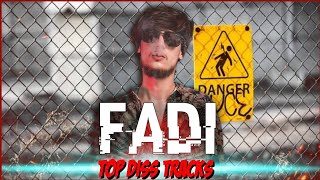 FADI all TOP DISS Tracks  Fadi VS Malir Boys Rap Demon Young Stunners 42 Clique etc  TaserReact [upl. by Ximena713]