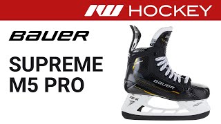 Bauer Supreme M5 Pro Skate Review [upl. by Nobell]