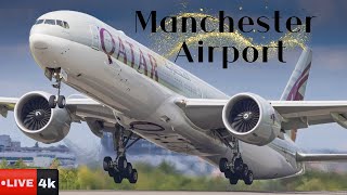 LIVE Manchester Airport Plane Spotting [upl. by Vinn267]