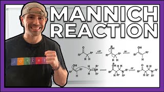 Mannich reaction Mechanism and application Kannur University Calicut University MSc Chemistry [upl. by Yrolg]