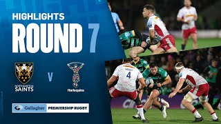 Northampton v Harlequins  HIGHLIGHTS  Tight Finish  Gallagher Premiership 202324 [upl. by Valonia]