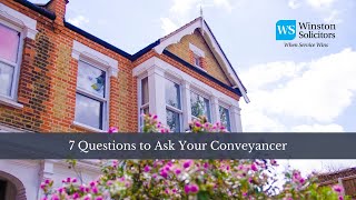 Not sure what to look for in a conveyancer [upl. by Atenaz695]