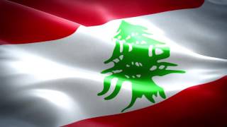 علم لبنان Flag of Lebanon [upl. by Kilan]