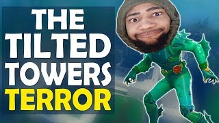 THE TILTED TOWERS TERROR  DAEQUAN GETS TROLLED  HIGH KILL FUNNY GAME Fortnite Battle Royale [upl. by Sellma]