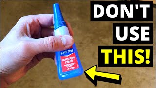 DONT USE SUPER GLUE Try This InsteadEpoxy Adhesive5Minute EpoxyEpoxy Glue [upl. by Toomin448]