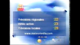 Météo Média MiniExtrait  Prévisions Locales  13 Avril 2003 [upl. by Gambell14]