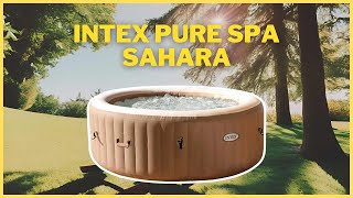 Le Meilleur Spa Gonflable  Intex Pure Spa Sahara 6 places [upl. by Yllib787]