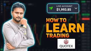 Quotex trading strategy for beginners 2024  how to win every trade in quotex  Quotex live trade [upl. by Neelak]