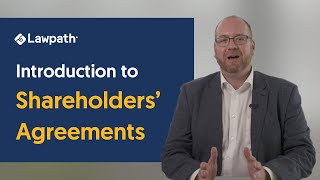 Introduction to Shareholders Agreements [upl. by Spitzer]