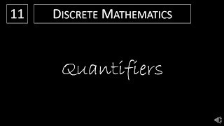 Discrete Math  142 Quantifiers [upl. by Eyde]