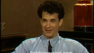 Tom Hanks for quotVolunteersquot 1985  Bobbie Wygant Archive [upl. by Nyvek]