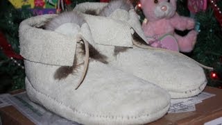 Side Seam Moccasin How To [upl. by Ecirad]