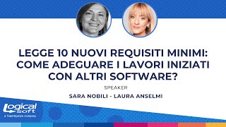 Legge 10 Nuovi Requisiti minimi come adeguare i lavori iniziati con altri software [upl. by Eiramlatsyrk]