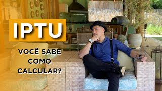 🎷 Como calcular o IPTU Rafa da Jazz responde [upl. by Esiuqcaj645]