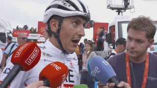 MARC SOLER ENTREVISTA AL FINAL  ETAPA 13 VUELTA ESPAÑA 2024 [upl. by Anamuj169]