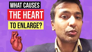 What causes the heart to enlarge [upl. by Atikram]