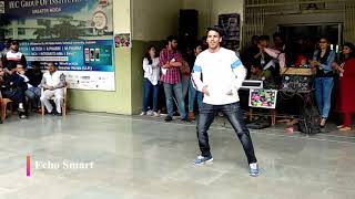 Best Dance with freestyle  Iec Innovision 2k19 LiveTheBeat echosmart [upl. by Anirahs]