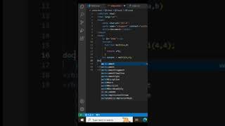 JavaScript Functions  Function Return coding html css js javascript shorts webdevelopment [upl. by Kunin]