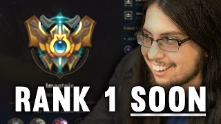 Imaqtpie  RANK 1 IN LEAGUE OF LEGENDS SOON [upl. by Inez]