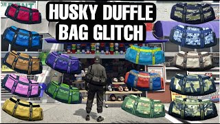 GTAHOW TO GET THE DUFFLE BAG HUSKY JOBS [upl. by Ydnak]