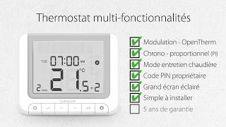 Présentation des nouveau thermostats OpenTherm RT520 et RT520RF [upl. by Paton]