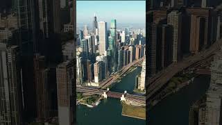 Chicago City Skyline 4K Drone View—A Visual Masterpiece 🏙️Vision Holidays chicago chicagotravel [upl. by Irina422]