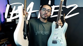 Ibanez RG 350 DX vs Ibanez AZES40  Solo Comparación  2024 [upl. by Yllim170]