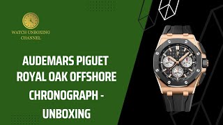 Audemars Piguet Royal Oak Offshore Chronograph Unboxing [upl. by Retluoc177]