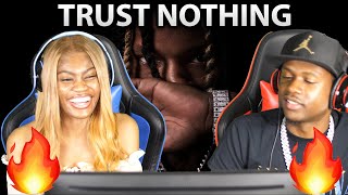 King Von  Trust Nothing ft Moneybagg Yo REACTION [upl. by Notseh]