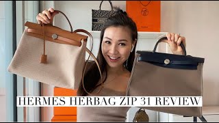 Hermes Herbag Zip 31  Open Box amp Things you need to know [upl. by Ecienal]