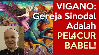 VIGANO Gereja Sinodal Adalah PEL4CUR BABEL  Suara Kenabian Untuk Jaman Ini [upl. by Ylram751]